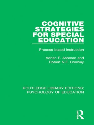 cover image of Cognitive Strategies for Special Education